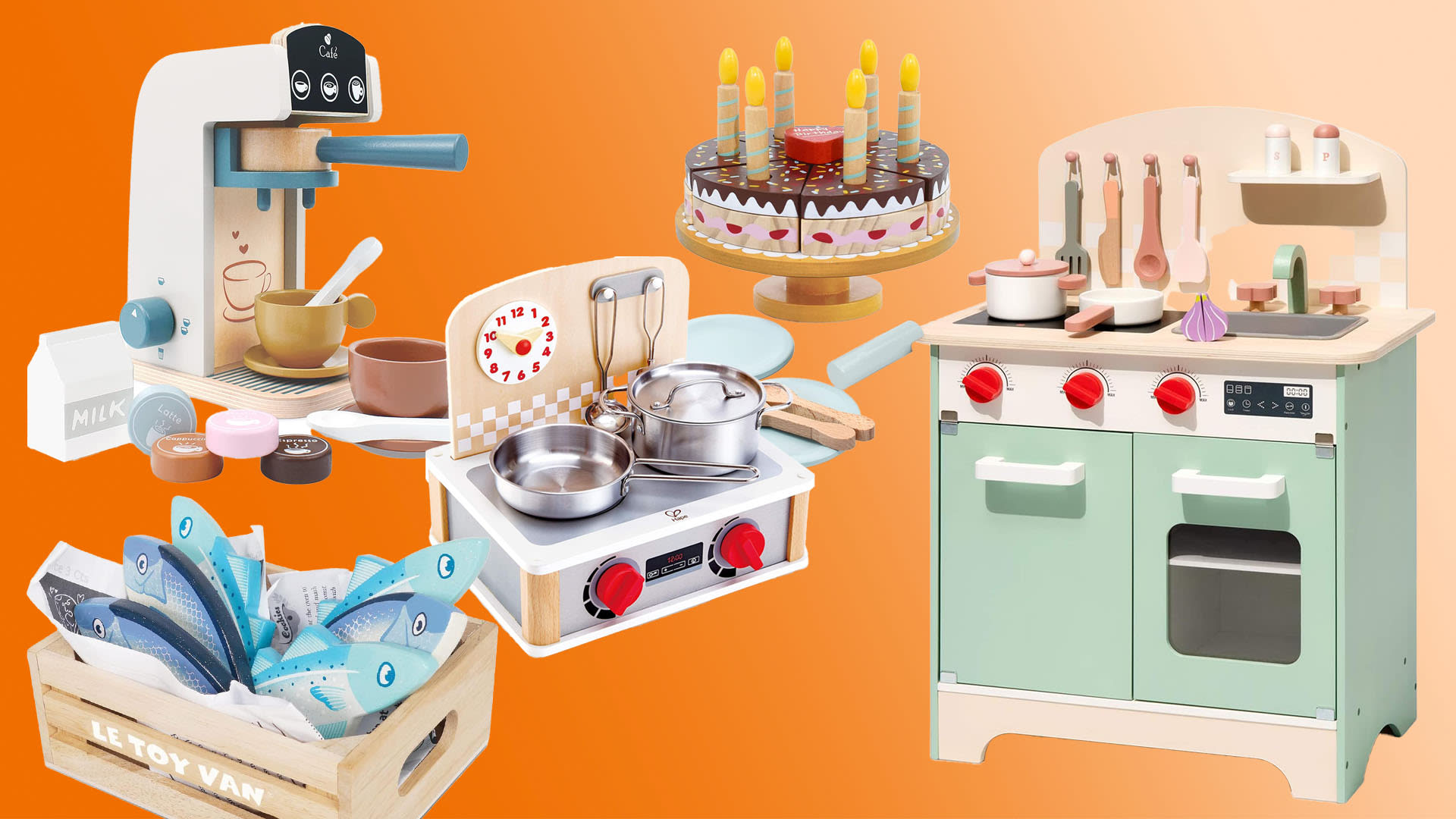 9 Modern Toy Kitchen Food Playsets For Toddlers Kids To Match Your Japandi Home Aesthetic 8days
