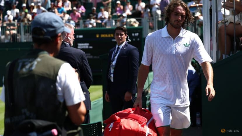 Coach Ivanisevic slams Tsitsipas after early Wimbledon exit