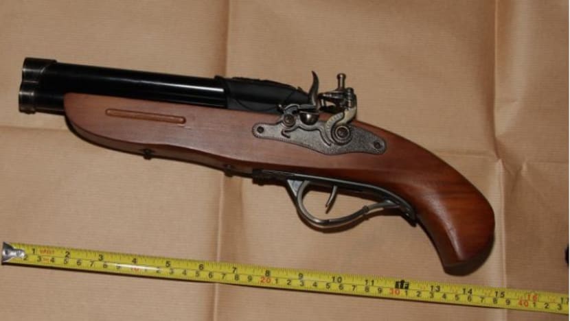 2 people, including 14-year-old boy, charged with robbing Katong Shopping Centre store with gun-shaped lighter
