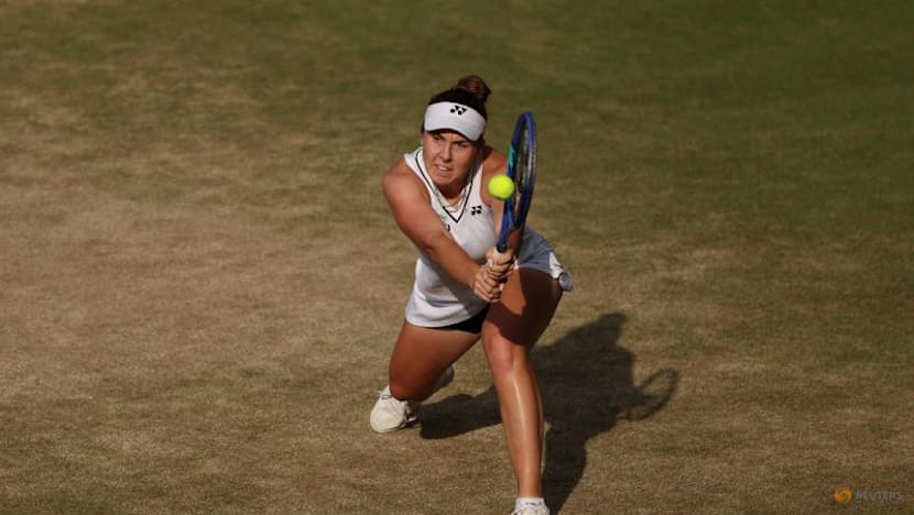 Noskova downs Kostyuk to set up all-Czech Wimbledon final