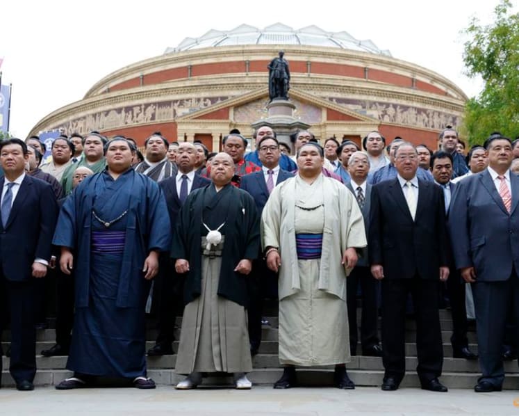 Sumo-Wrestlers primed to rock London in five-day tournament