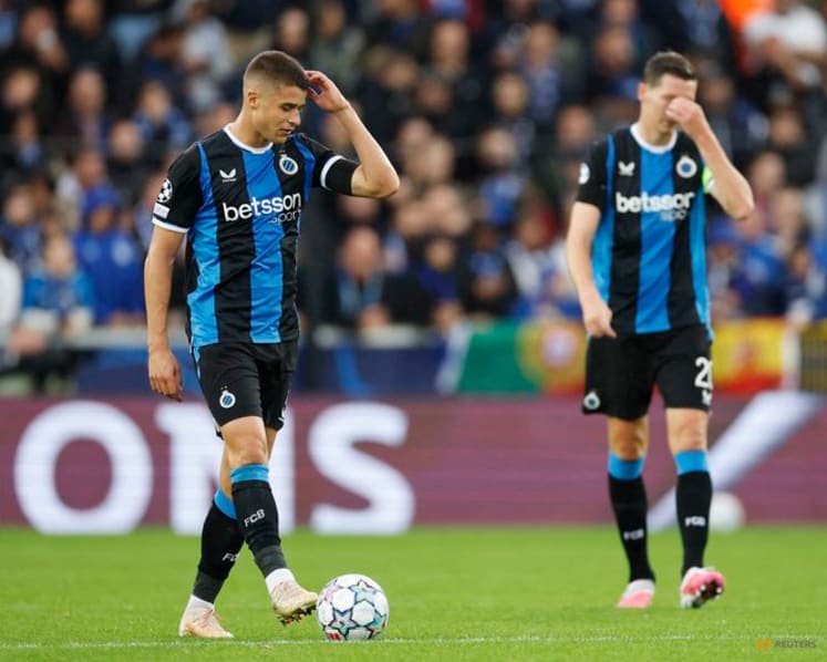 Torres helps Villa hold off Brugge, Marin fires AEK to victory