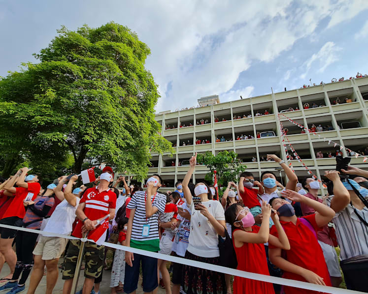 NDP 2020: Crowds gather at various activity hot spots despite appeals for people to celebrate at home