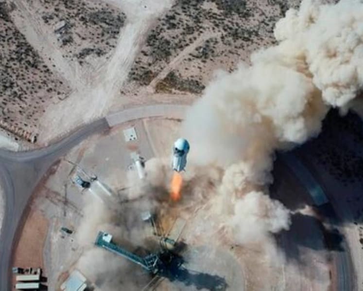 How Blue Origin's Jeff Bezos will soar into space