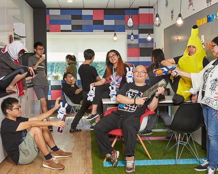 Nerf battles and banana costumes: Welcome to work at this Singapore gaming company