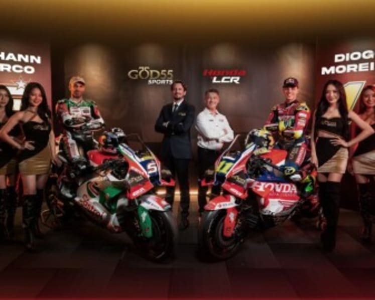 GOD55 Sports Joins MotoGP’s Global Stage as Honda LCR’s Premium Official Partner