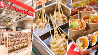 Korean Instant Noodle Self-Cooking Station & Fresh Kimbap At 1st Lotte Mart Express In S’pore 