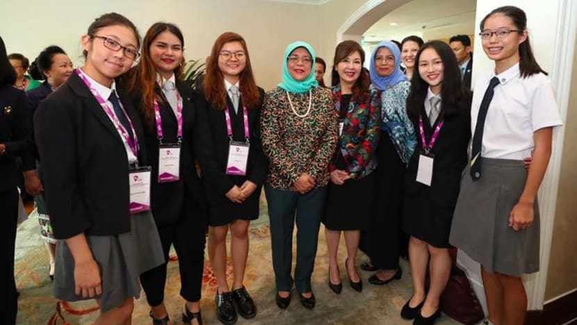 Presiden Halimah gesa wanita diperkasa capai potensi penuh