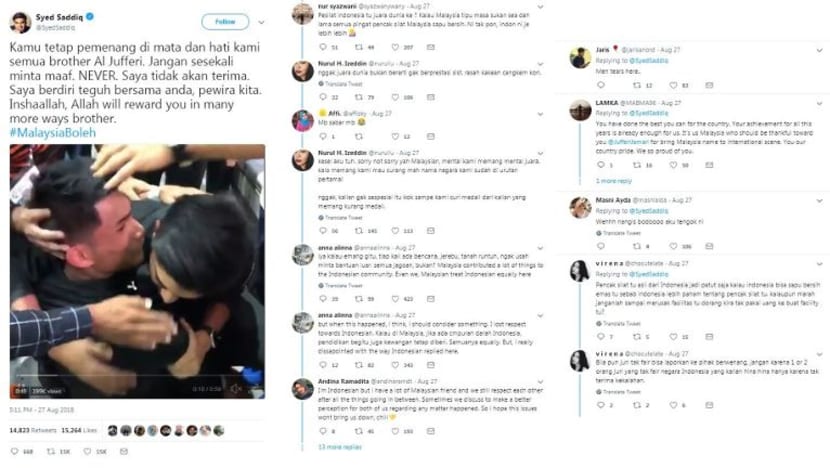 Syed Saddiq 'diserang' warga Indonesia di Twitter Syed Saddiq 'diserang' warga Indonesia di Twitter