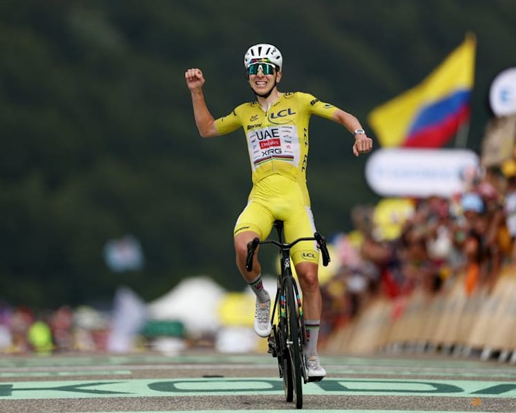 Pogacar rides to solo win on Tour de France stage 14 to increase overall lead