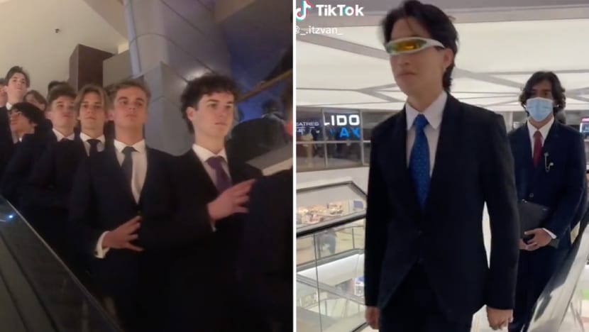 #trending: Teens in Singapore suit up to watch new Minions movie in recent 'Gentleminions' trend