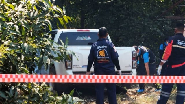 弃置皮卡车发出恶臭  泰一家三口被发现惨死车内