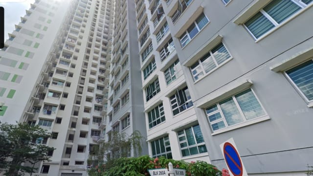 洗衣机突着火 宏茂桥组屋发生火患