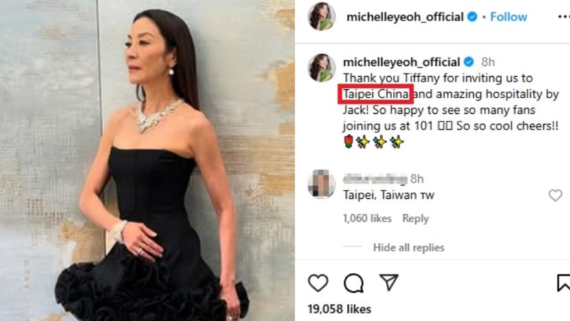 Michelle Yeoh Under Fire; First For Calling Taiwan A Country, Then For Writing “Taipei China” In IG Post 