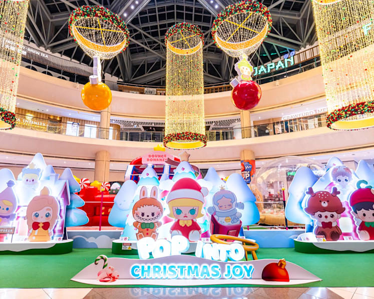 Suntec City brings you POP BEAN premiums and shopping rewards this Christmas