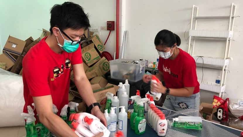 ‘The whole of Singapore coming together’: Local firms team up to distribute 100,000 COVID-19 care packs to vulnerable households