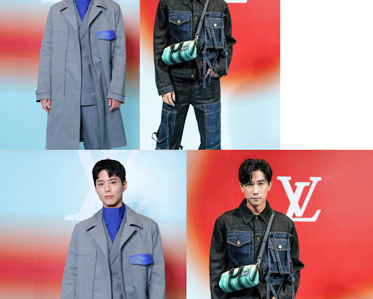 When Desmond Tan bumped into Park Bo-gum at Louis Vuitton’s show in Bangkok