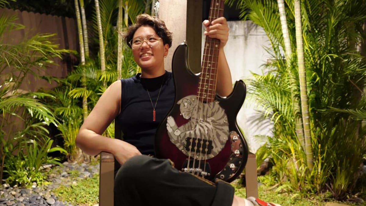 Singaporean Julia Becker’s viral cat guitar pickguards have a 2-month waitlist