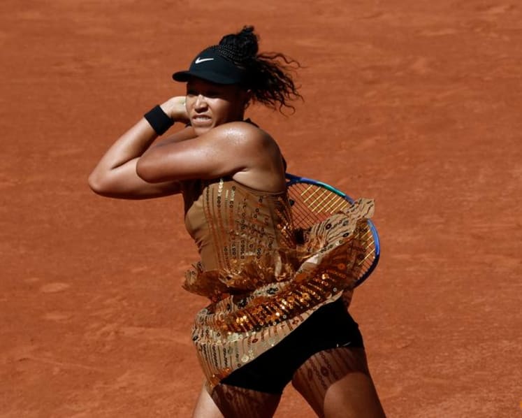 Osaka ramps up fashion stakes at French Open before first-round win