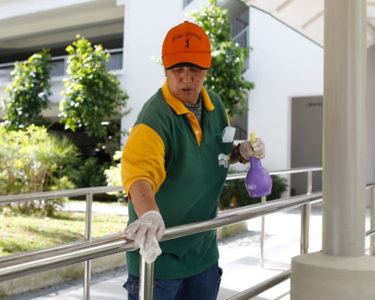 Covid-19 outbreak: Cleaners work more hours on disinfection as firms struggle to meet soaring demand