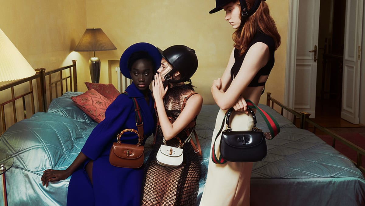 Gucci s classic handbag is reborn as the Gucci Bamboo 1947