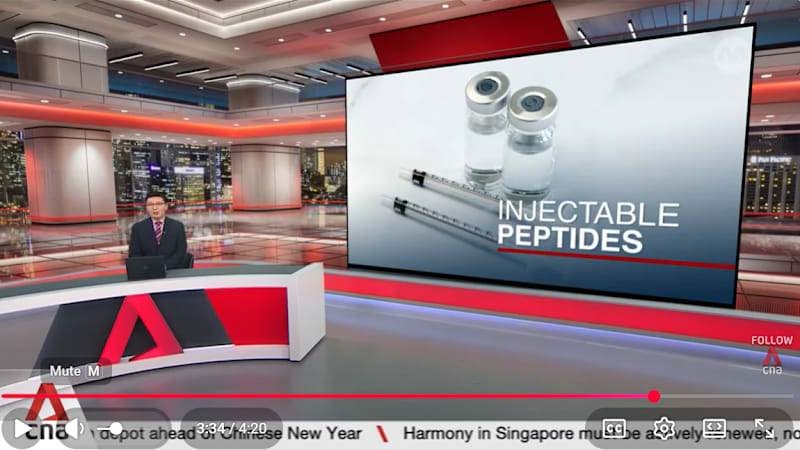 Singapore’s HSA warns against using unapproved injectable peptides sold on social media