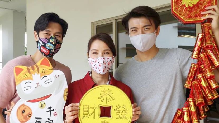 Zhang Ze Tong gets emotional while bringing cheer to senior care centre