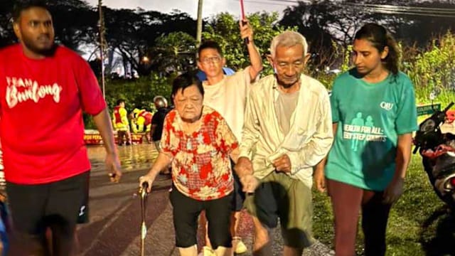 霹雳州除夕暴雨酿水灾 初一积水全退灾民安心过年
