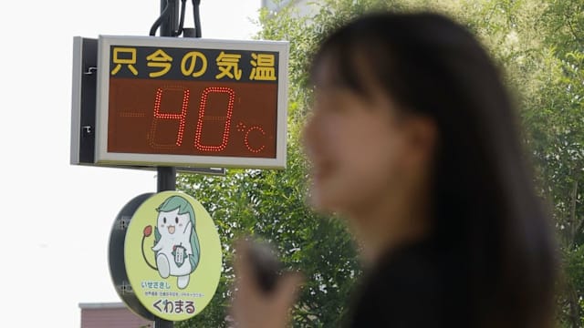 日本上周超过一万人中暑送院