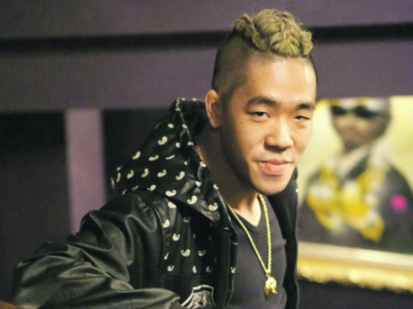Singapore rap star ShiGGa Shay celebrates the release of his debut full-length album at Refuge club. Photo: Hon Jing Yi/TODAY