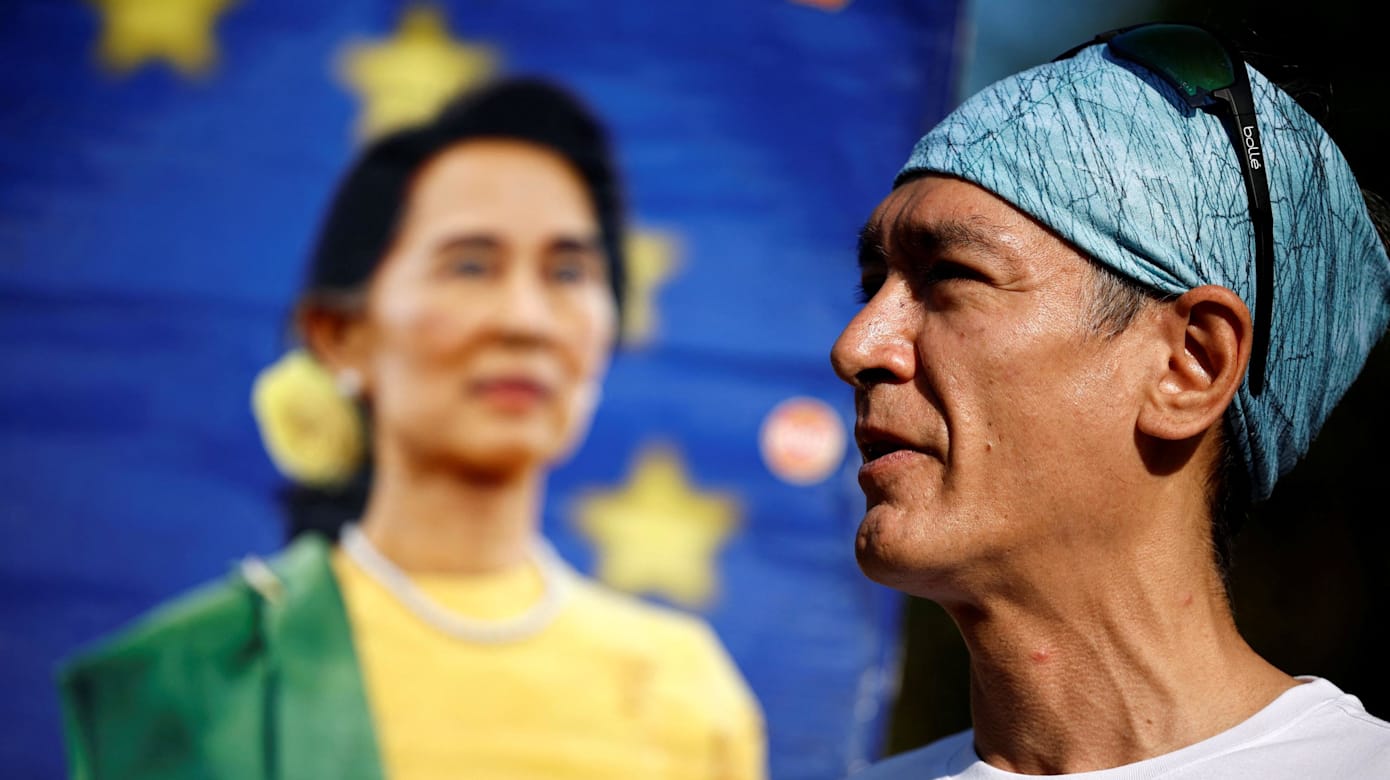 缅甸军政府称翁山淑枝健康情况良好