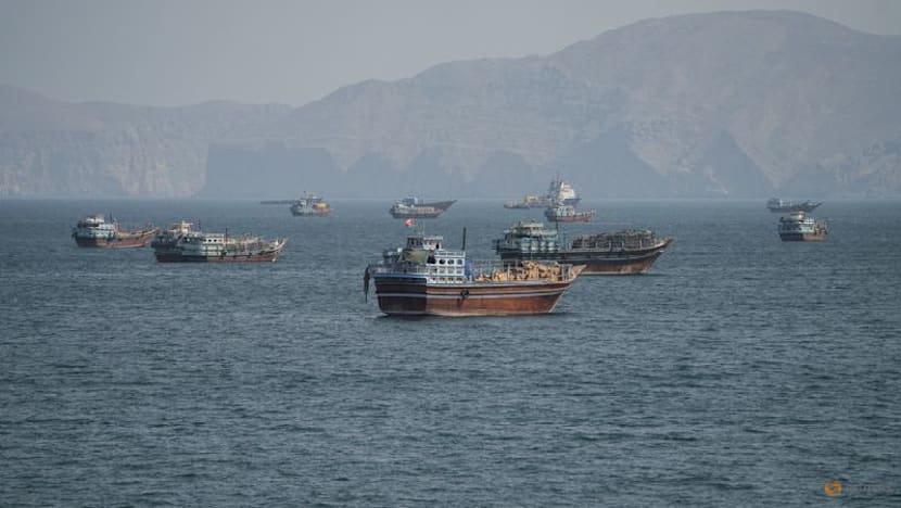 Two Singapore-registered vessels struck in Strait of Hormuz, one sinks