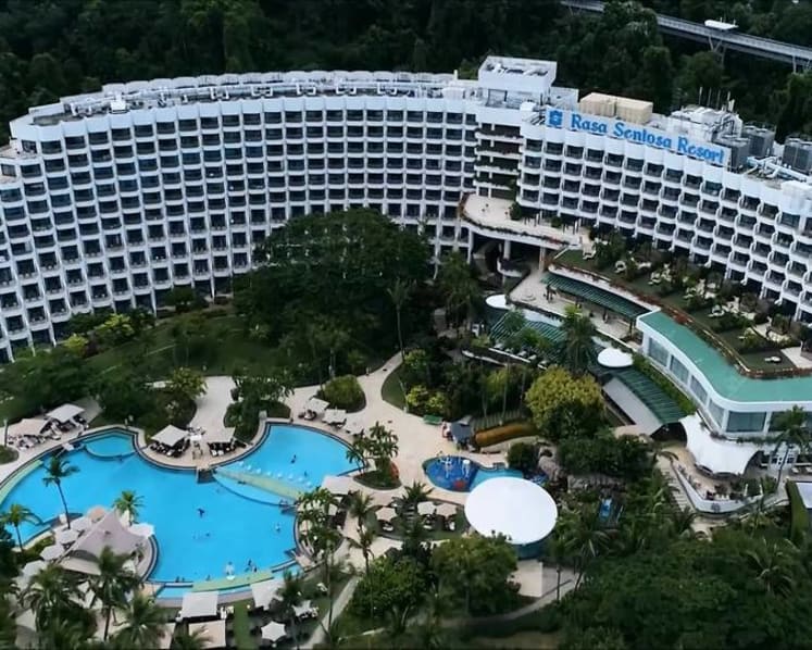 Woman given stern warning, composition fine after climbing up Sentosa hotel balcony while on stay-home notice