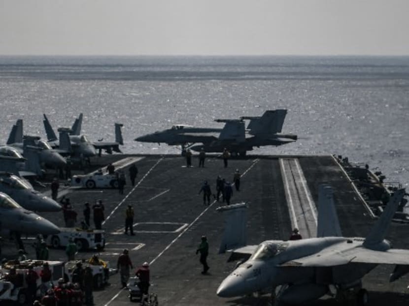 US keeps carrier in Mediterranean amid Russia tensions