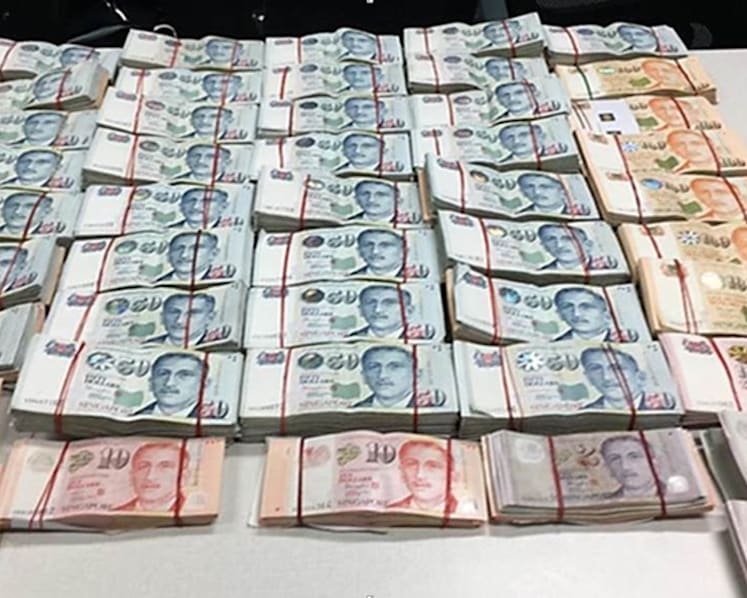 S$1.74m seized, 36 people arrested in illegal remote gambling raid