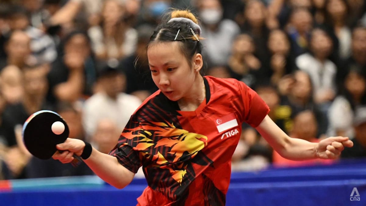 Table tennis: Singapore women's team stretches reigning champion Thailand, but falls short of SEA Games gold