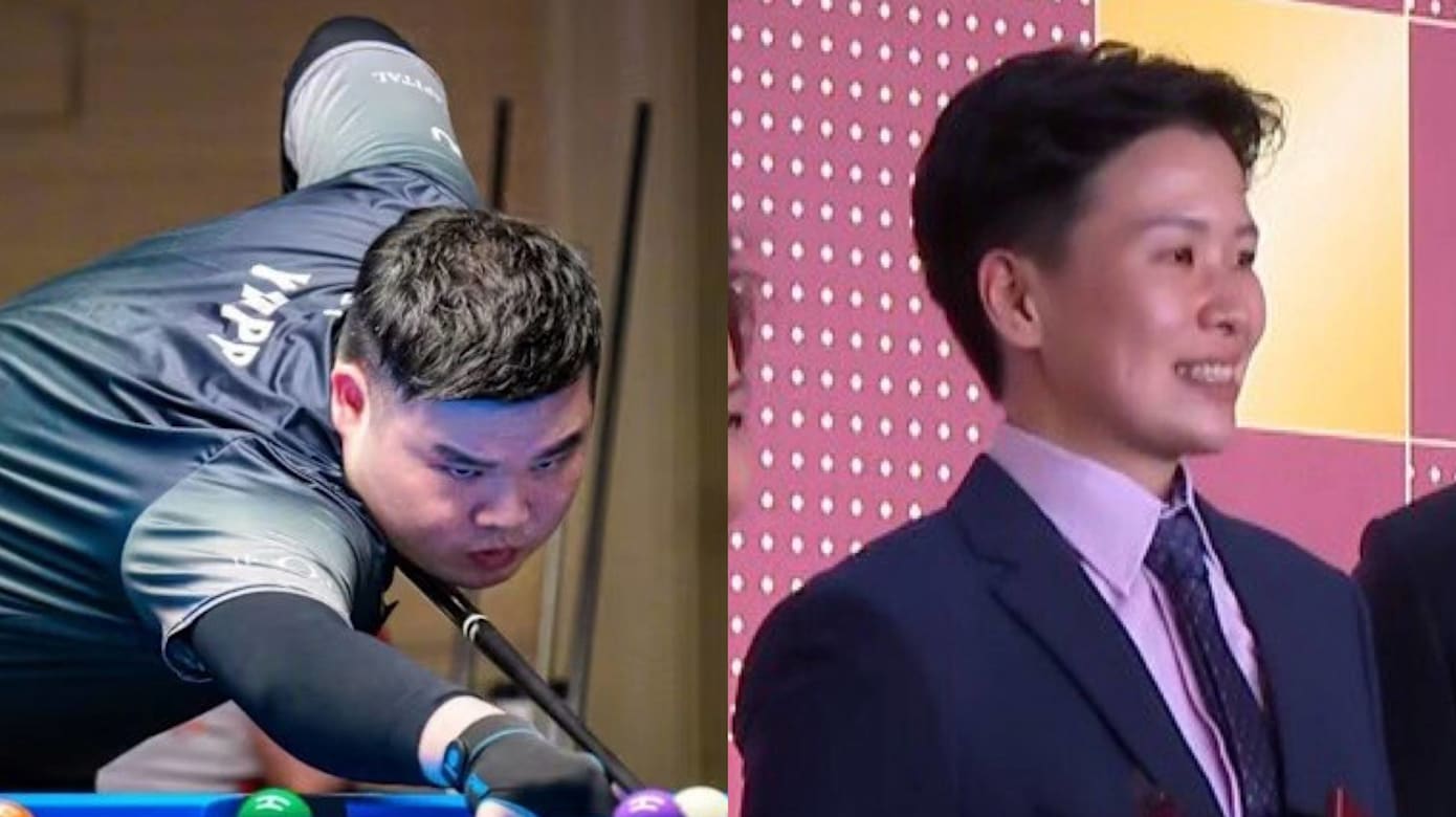 叶浚惟和梁蕙芬分别荣获 年度最佳男女运动员奖