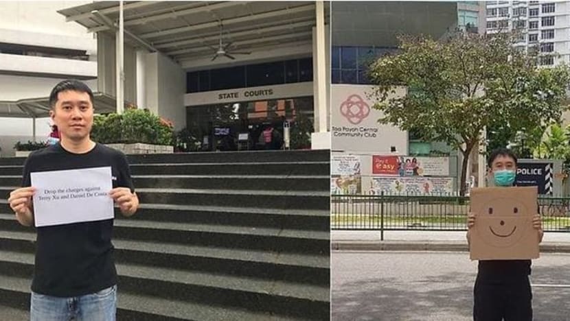 Jolovan Wham didenda S$3,000 sertai perhimpunan haram di luar mahkamah negara 