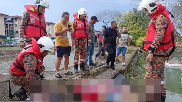 马国砂拉越州三幼童跌入两公尺深排污池全溺亡