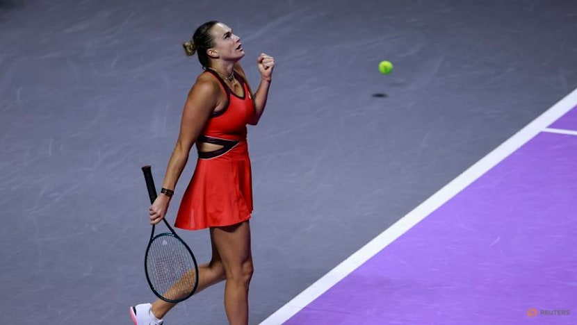 Sabalenka outlasts Anisimova, books WTA Finals title clash with Rybakina