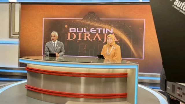 马国国家元首伉俪化身主播 播报“皇家新闻”