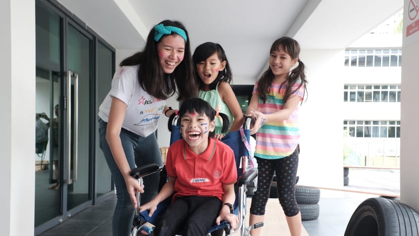 At arts camp, children learn to empathise with peers who have special needs