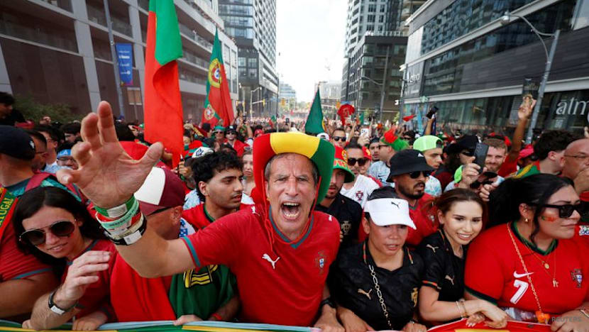 One last dance: Portugal and Croatia fans march in Toronto heat to see Ronaldo and Modric