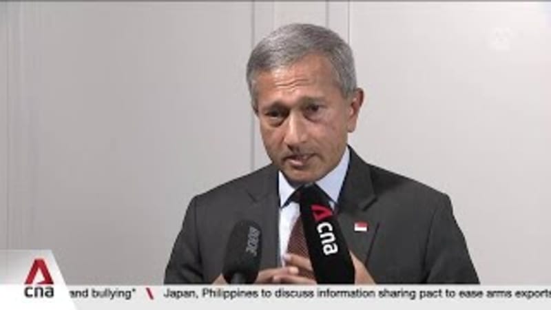 US-China developments a positive step, but one on a longer journey: Vivian Balakrishnan 