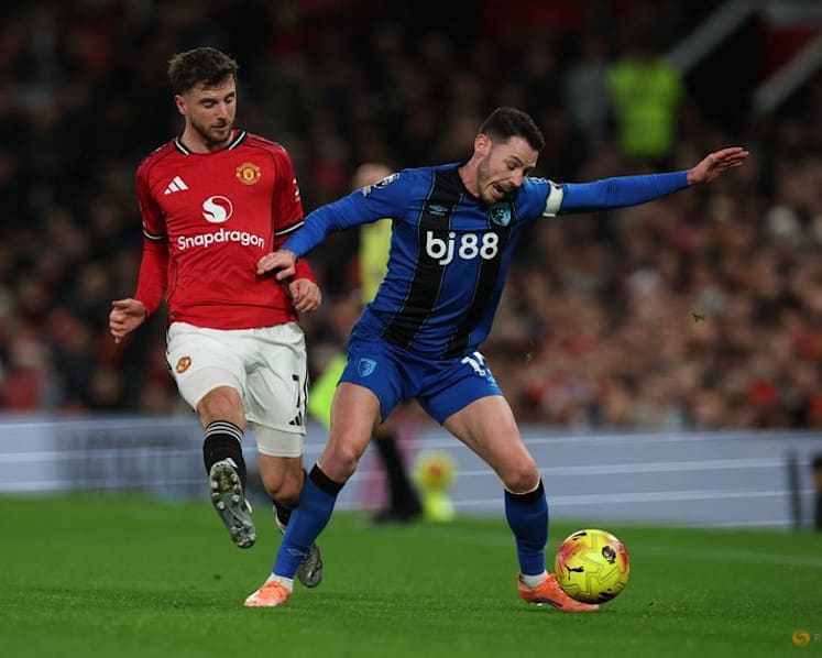 Bournemouth and Man United share spoils in eight-goal thriller