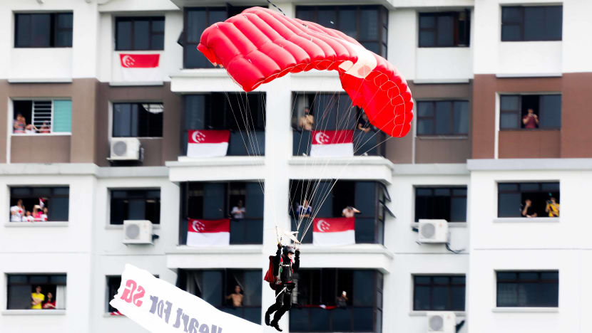 NDP 2020: Red Lions descend on heartlands as nation salutes frontline workers