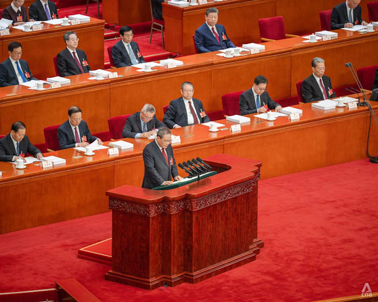 Watch: China Premier Li Qiang's speech at opening of National People's Congress