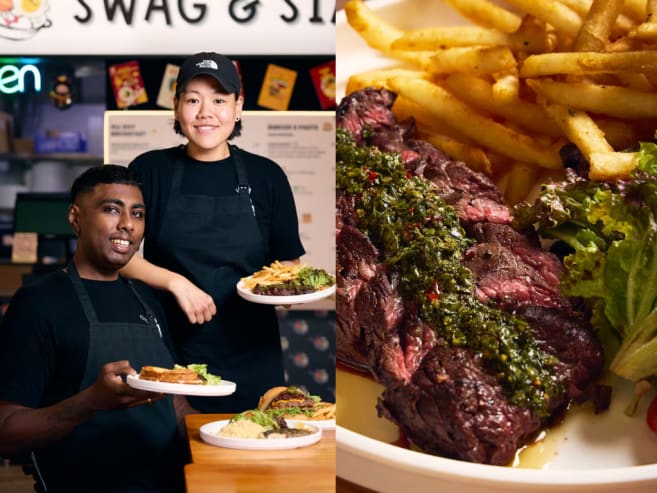 This Tanjong Pagar hawker stall by former L’Entrecote chefs serves value-for-money steak and fries
