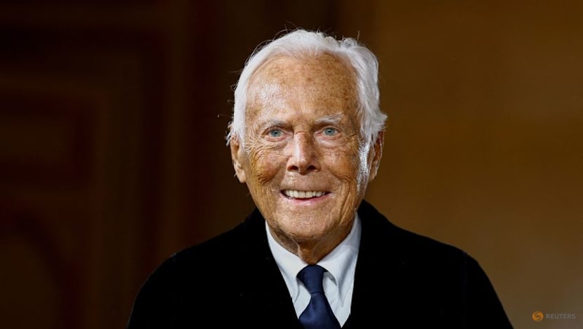 Italian fashion designer Giorgio Armani has died