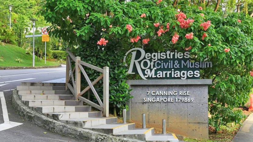 Registries of civil and Muslim marriages at Esplanade to offer Saturday solemnisations Registries of civil and Muslim marriages at Esplanade to offer Saturday solemnisations